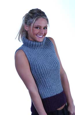 Knittingboard.com Sweater Vest pattern