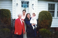 4 generations of Fisher women!