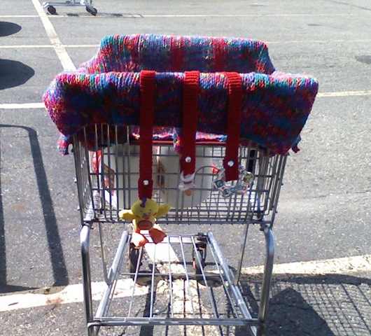 PATTERN Shopping Cart Cover Grocery Buggy by avisiontoremember